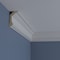 Ekena Millwork 4"H x 2 1/4"P x 4 1/2"F x 94 1/2"L Holmdel Traditional Smooth Crown Moulding MLD04X02X04HO - alternate 10